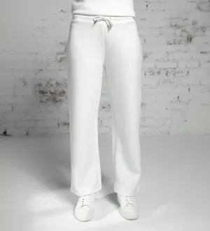 Luxurious white Scuba Trackpant