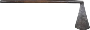 MASSIVE EUROPEAN EXECUTIONER’S AXE C.16TH CENTURY