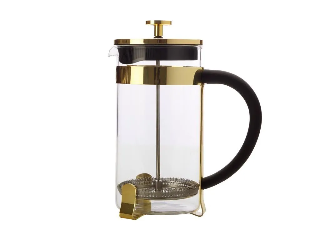 Maxwell & Williams Blend Coffee plunger 1l Gold Gift Boxed