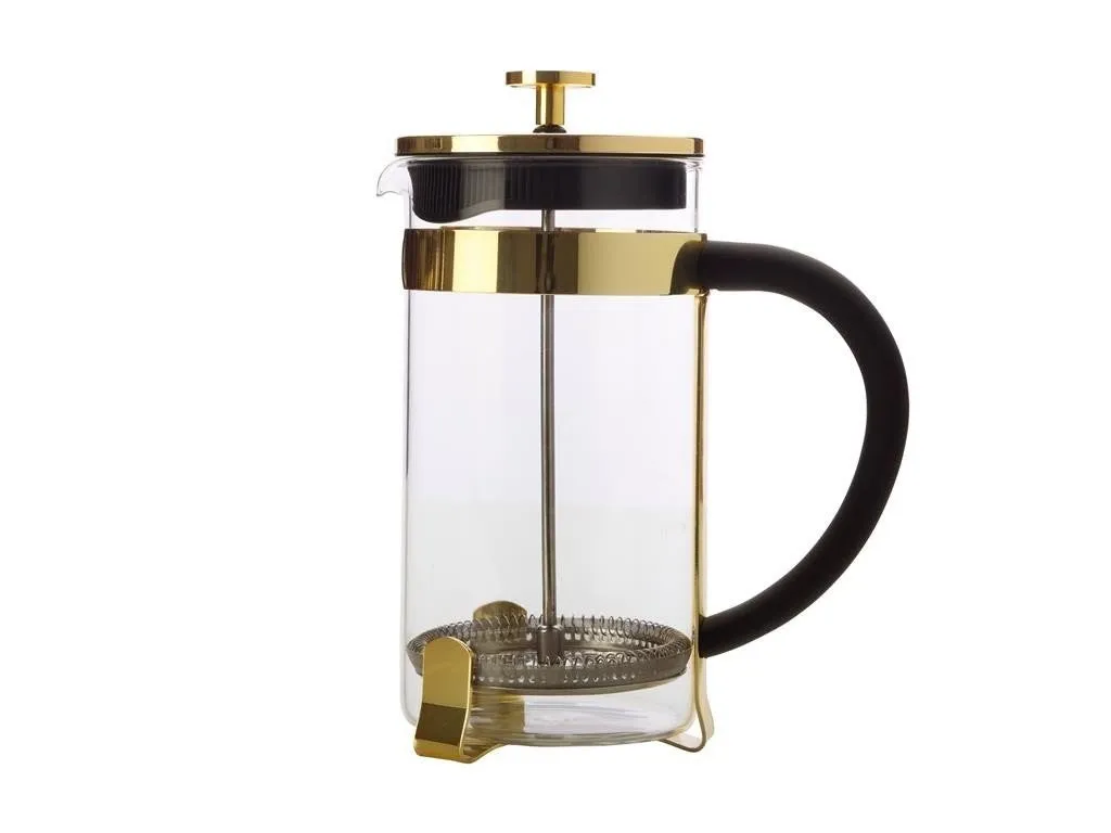 Maxwell & Williams Blend Coffee plunger 1l Gold Gift Boxed