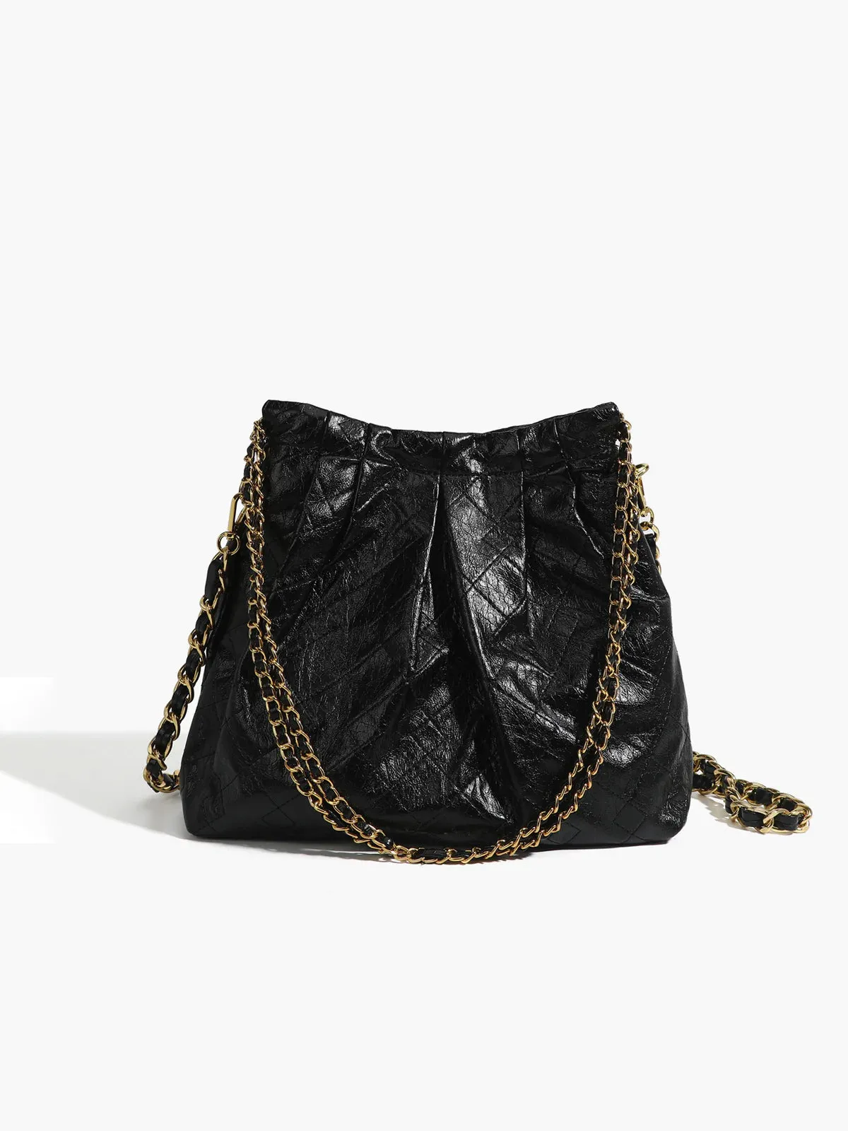 Meddy Leather Shoulder Bag