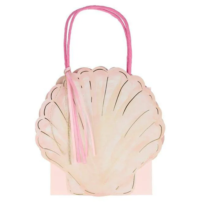 Meri Meri Mermaid Shell Party Treat Bags - 8 Pack