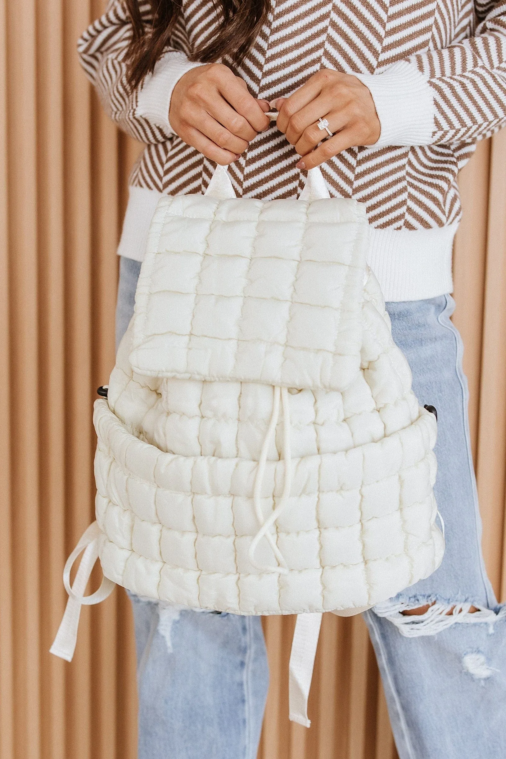 Miles Quilted Puffer Backpack