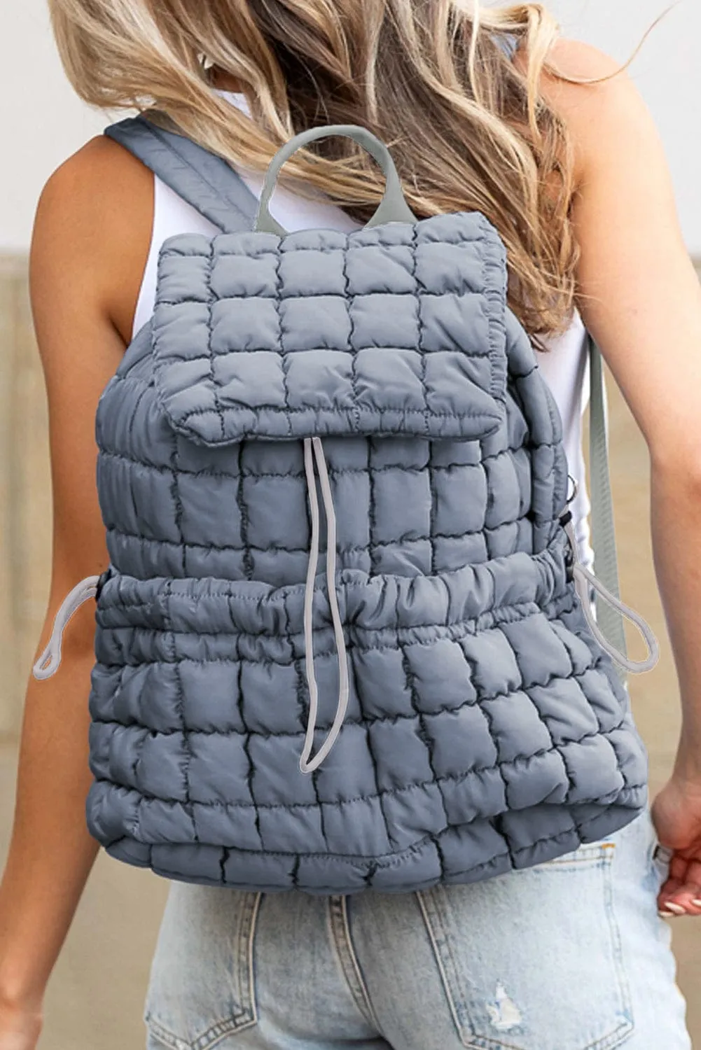 Miles Quilted Puffer Backpack