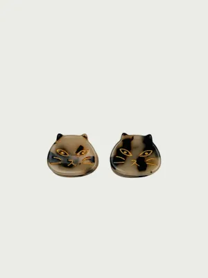Mini Kitty Claws - Set of 2, Tortoise Shell