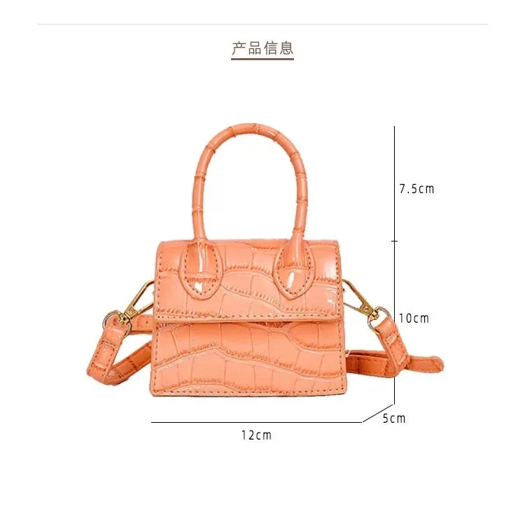 Mini tote fashion clutch handbag