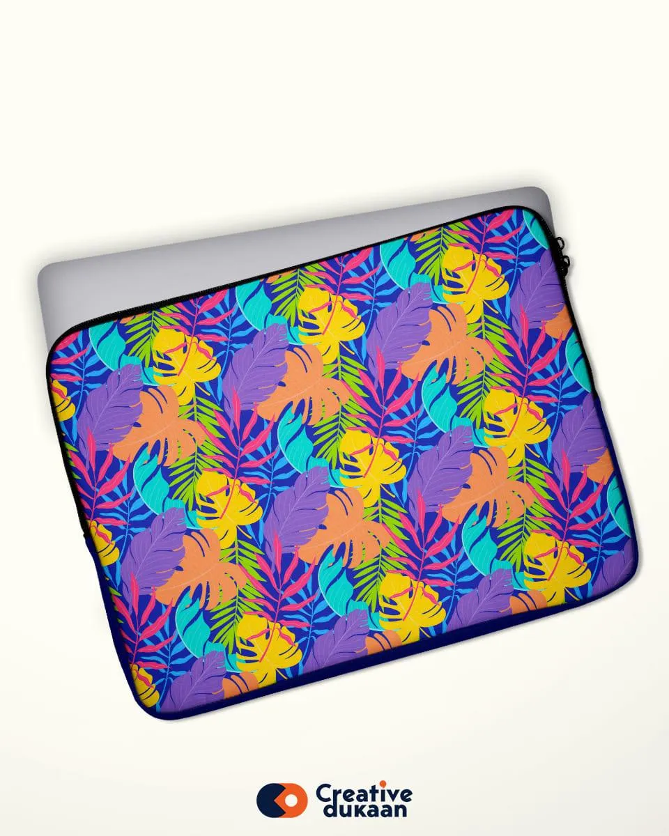 Multicolor Laptop Cover With Protective Material