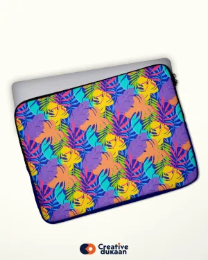 Multicolor Laptop Cover With Protective Material
