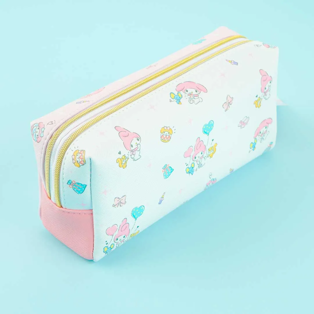 My Melody & Friends Balloon Time Double Layer Pen Case
