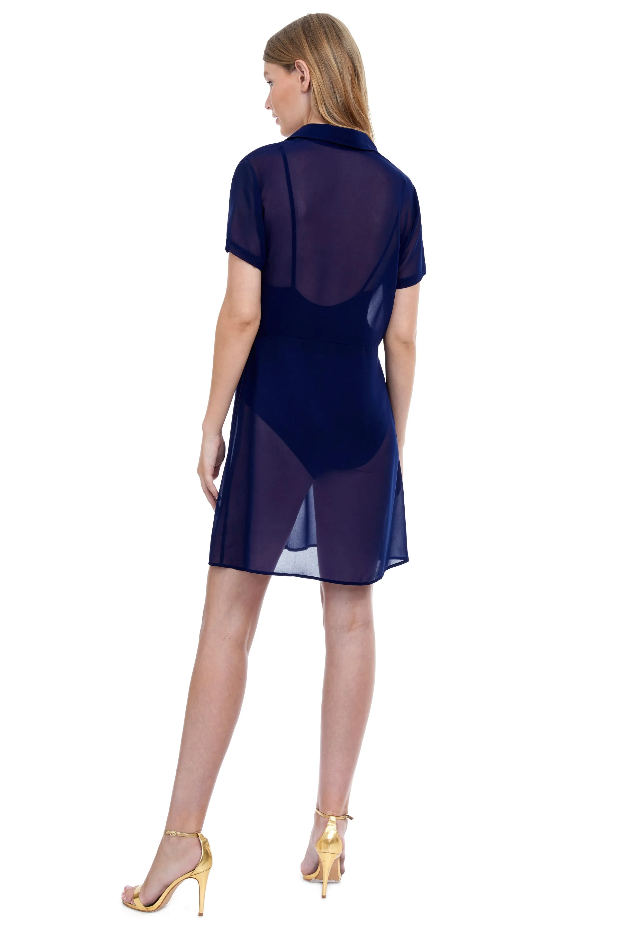 Nautical Chic Beach Dress