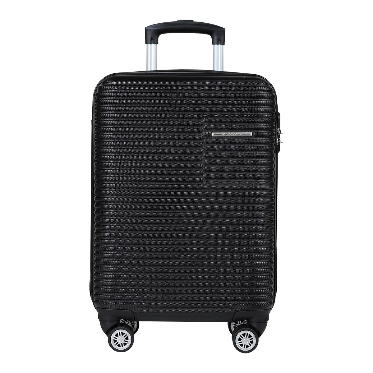 Newcom 20" (50 cm) Hard Shell Trolley Suitcase - Black