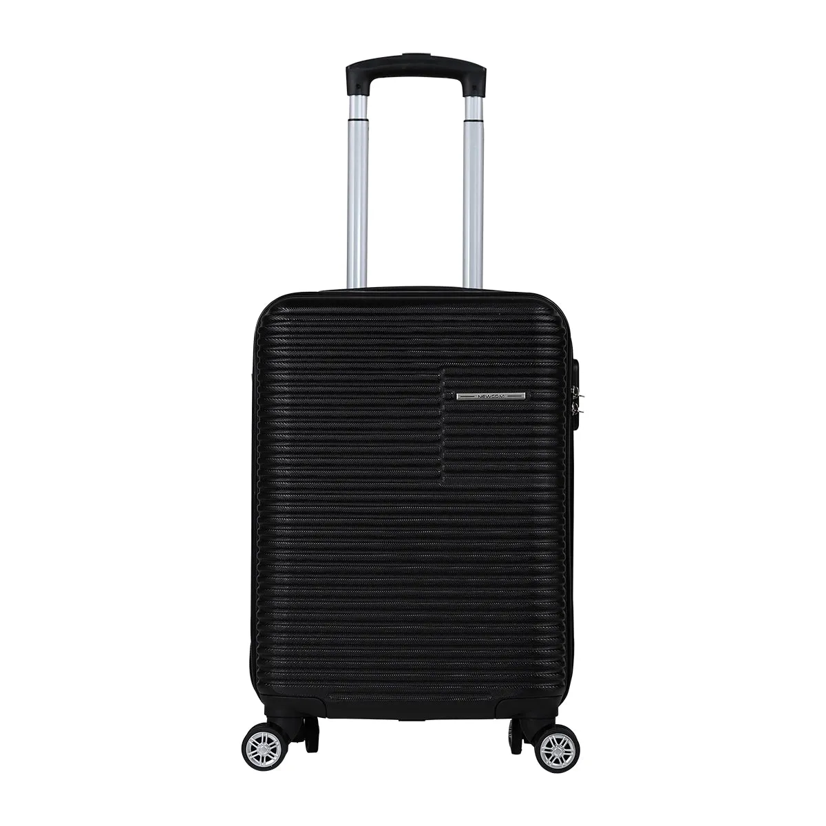 Newcom 20" (50 cm) Hard Shell Trolley Suitcase - Black