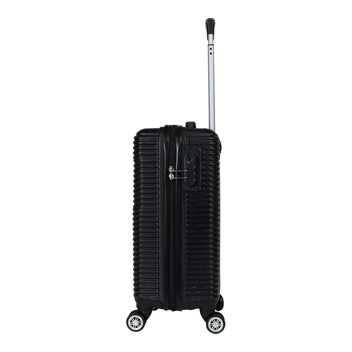 Newcom 20" (50 cm) Hard Shell Trolley Suitcase - Black