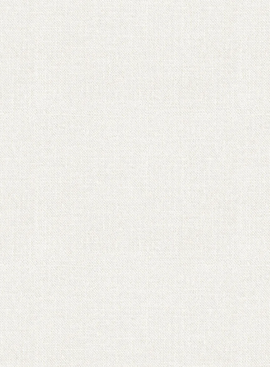 Noble Ivory Wool Silk Linen Suit