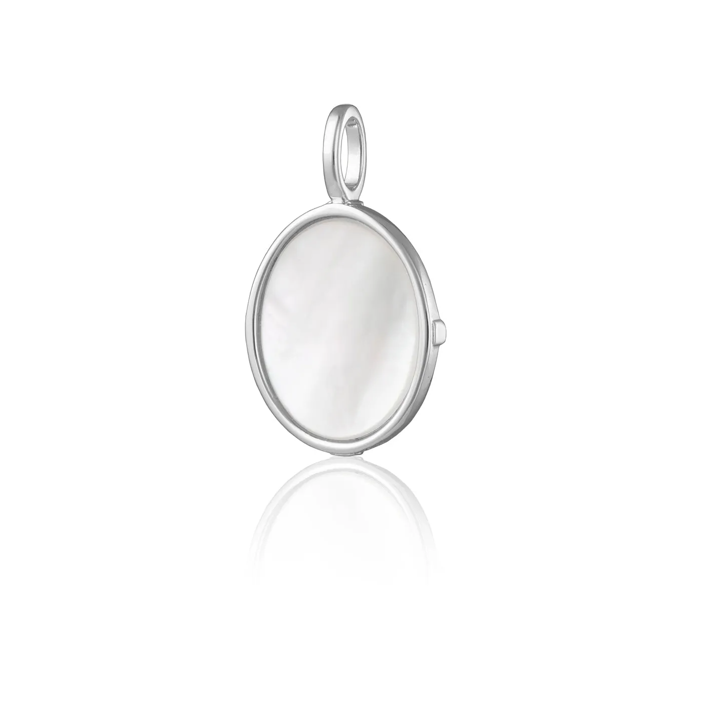 Noble Lotus Charm - Silver
