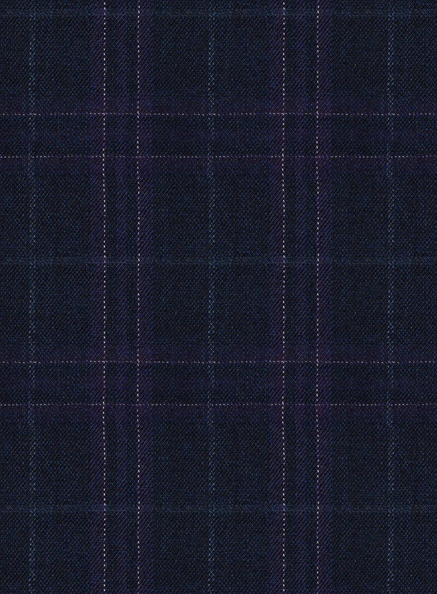 Noble Maddalena Blue Wool Suit