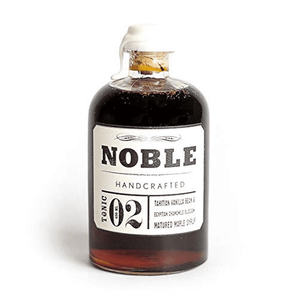 Noble Tonic 02 Tahition Vanilla Egyptian Chamomile Infused Maple Syrup 450ml