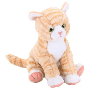 Orange Tabby Cat Stuffed Animal 12"