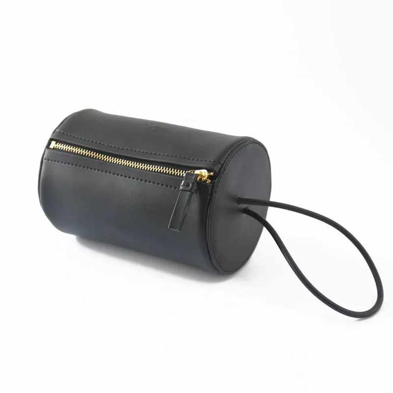 Original Handmade Leather Handbag Bag Barrel Purse Small Bag Women