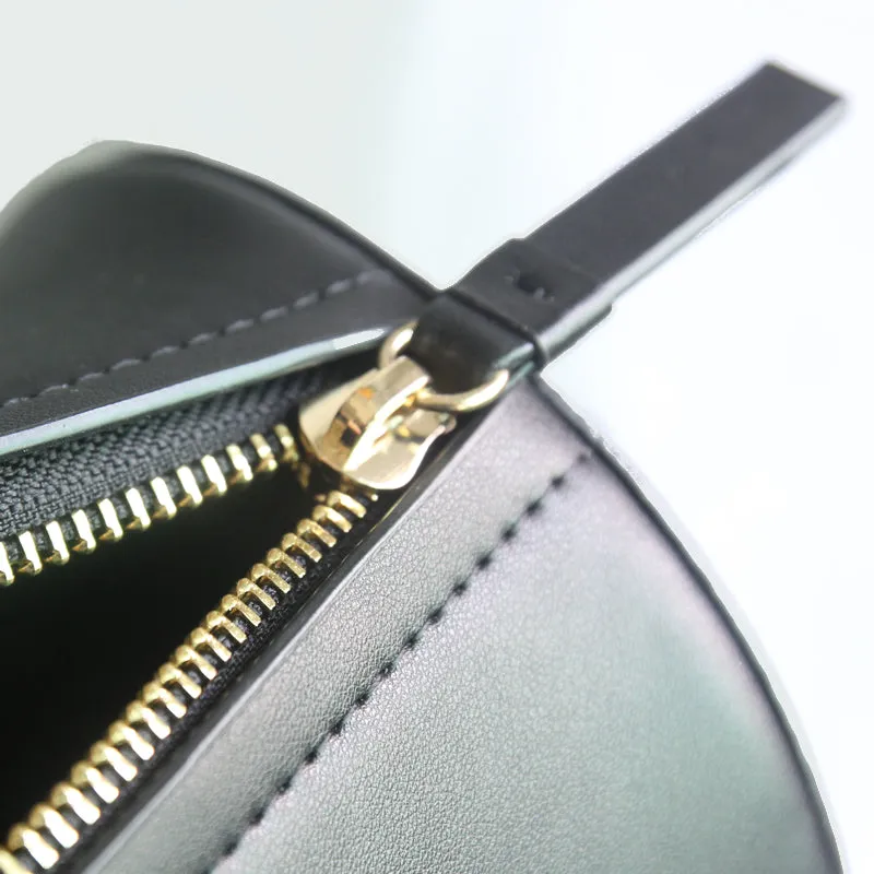 Original Handmade Leather Handbag Bag Barrel Purse Small Bag Women