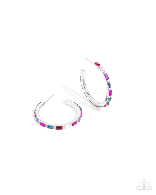 Paparazzi Earring ~ Carnival Chic