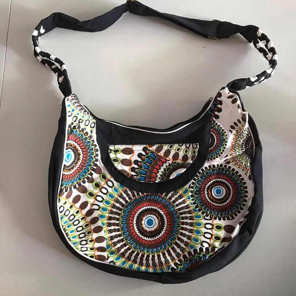 Patterned Side Bag 002
