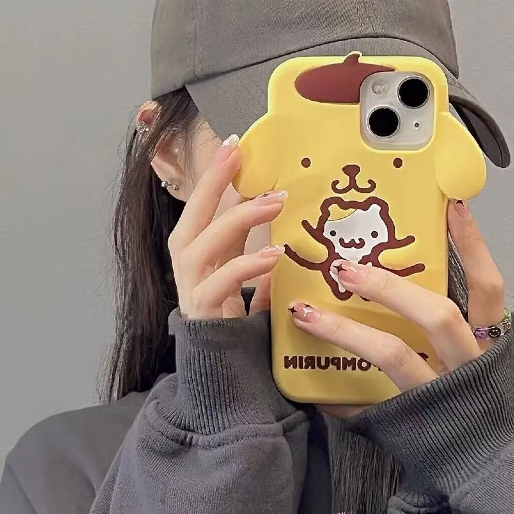 Pom with Friend Silicon Phone Case