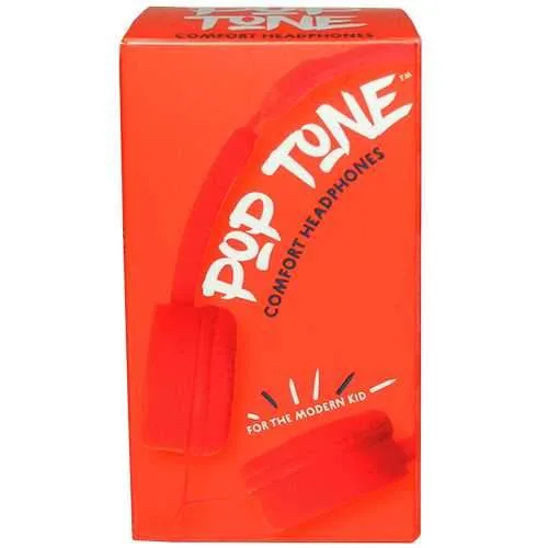 Pop Tone Comfort Headphones with Folding Arms -(Blue)