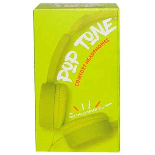 Pop Tone Comfort Headphones with Folding Arms -(Blue)