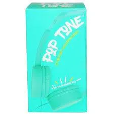 Pop Tone Comfort Headphones with Folding Arms -(Blue)