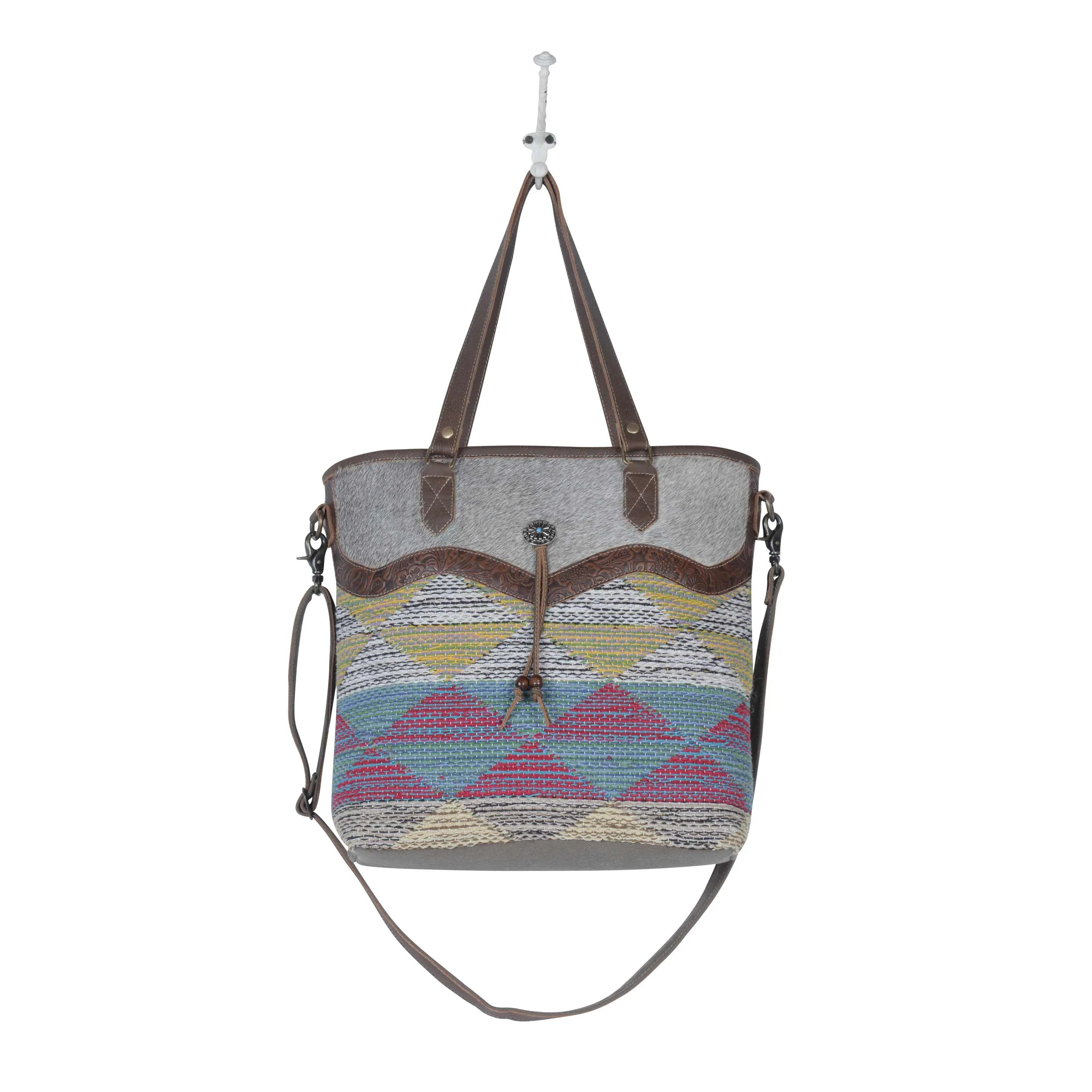 Prismatic Tones shoulder Bag