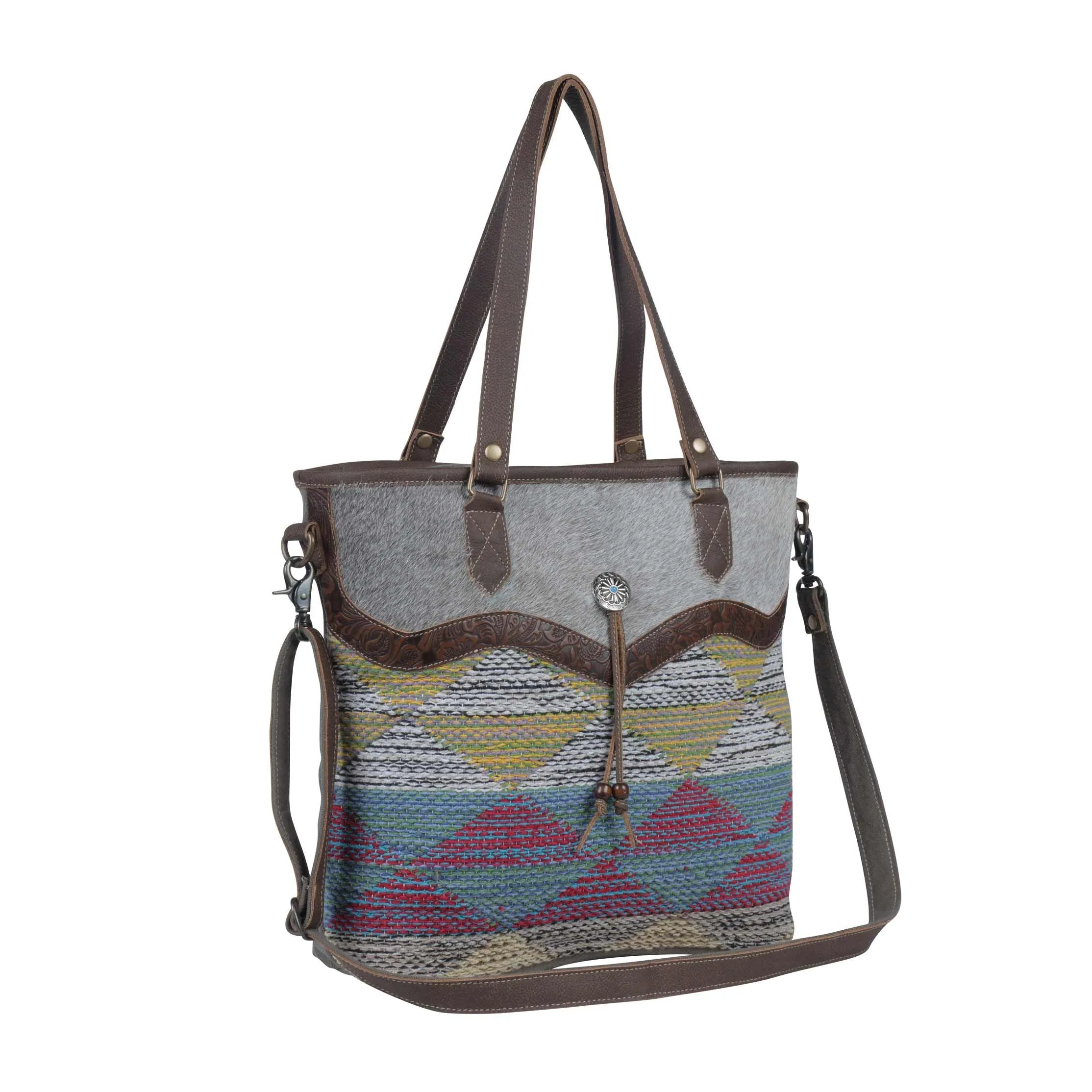 Prismatic Tones shoulder Bag