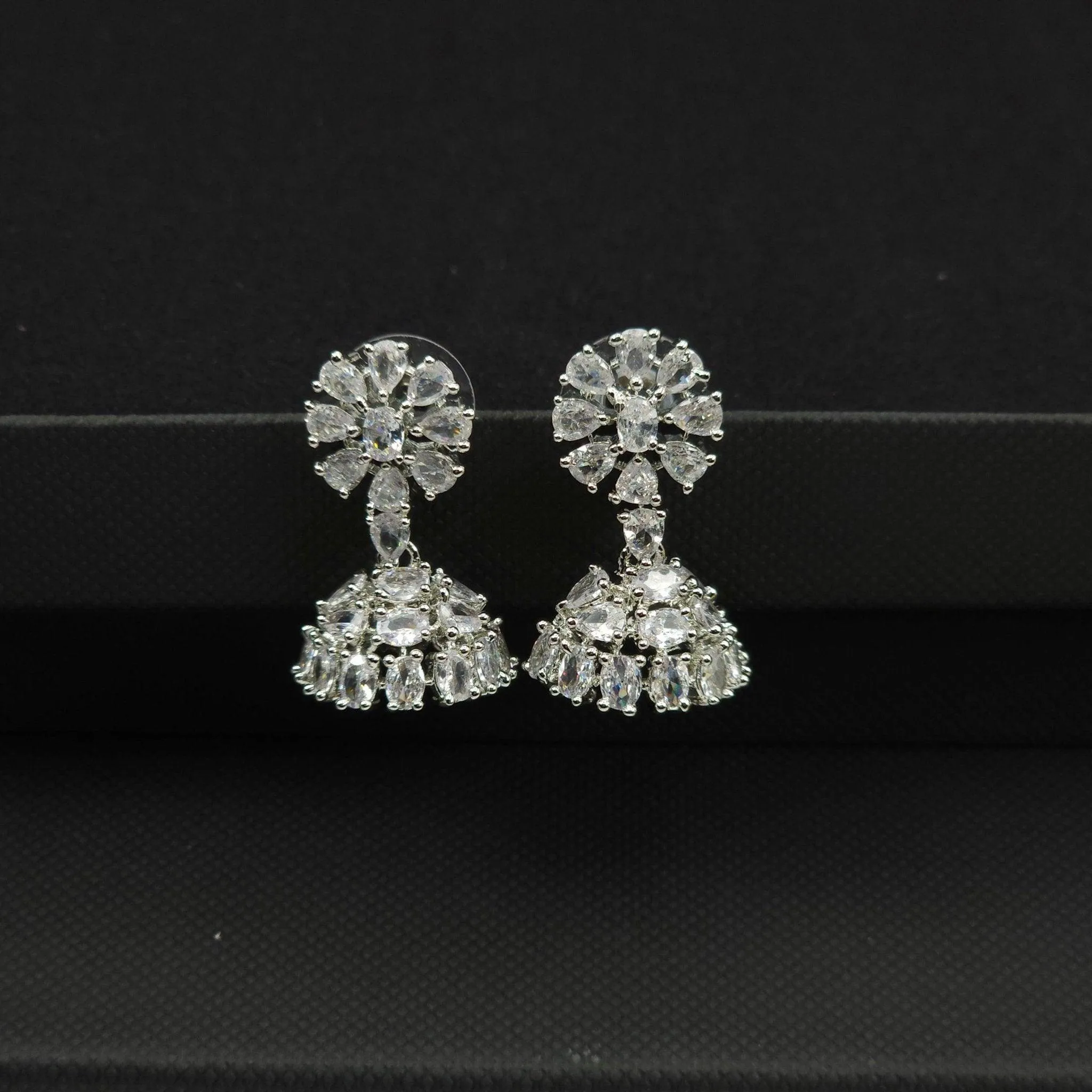 Priya-  Small Jhumki Earrings - Available in Three Colours