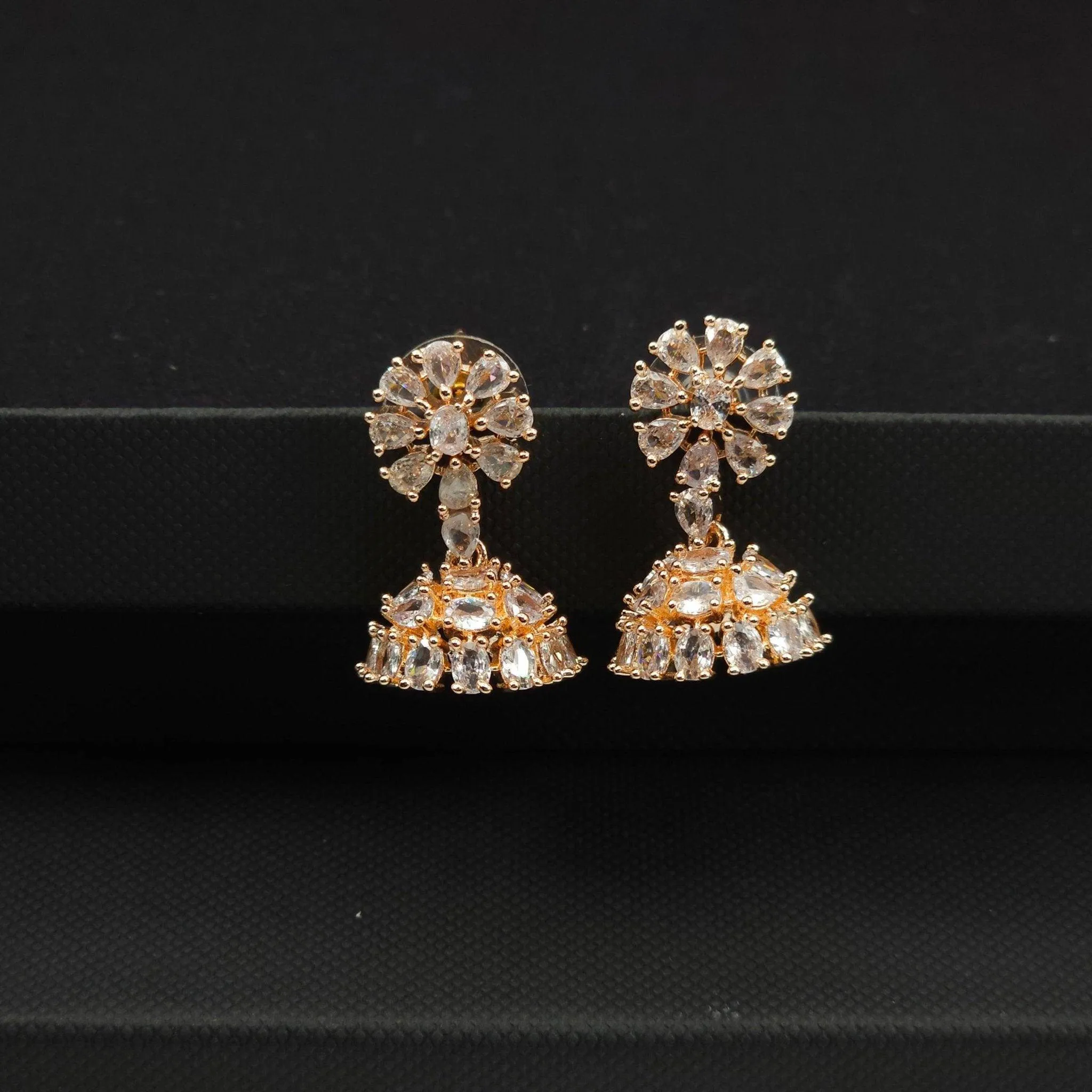Priya-  Small Jhumki Earrings - Available in Three Colours