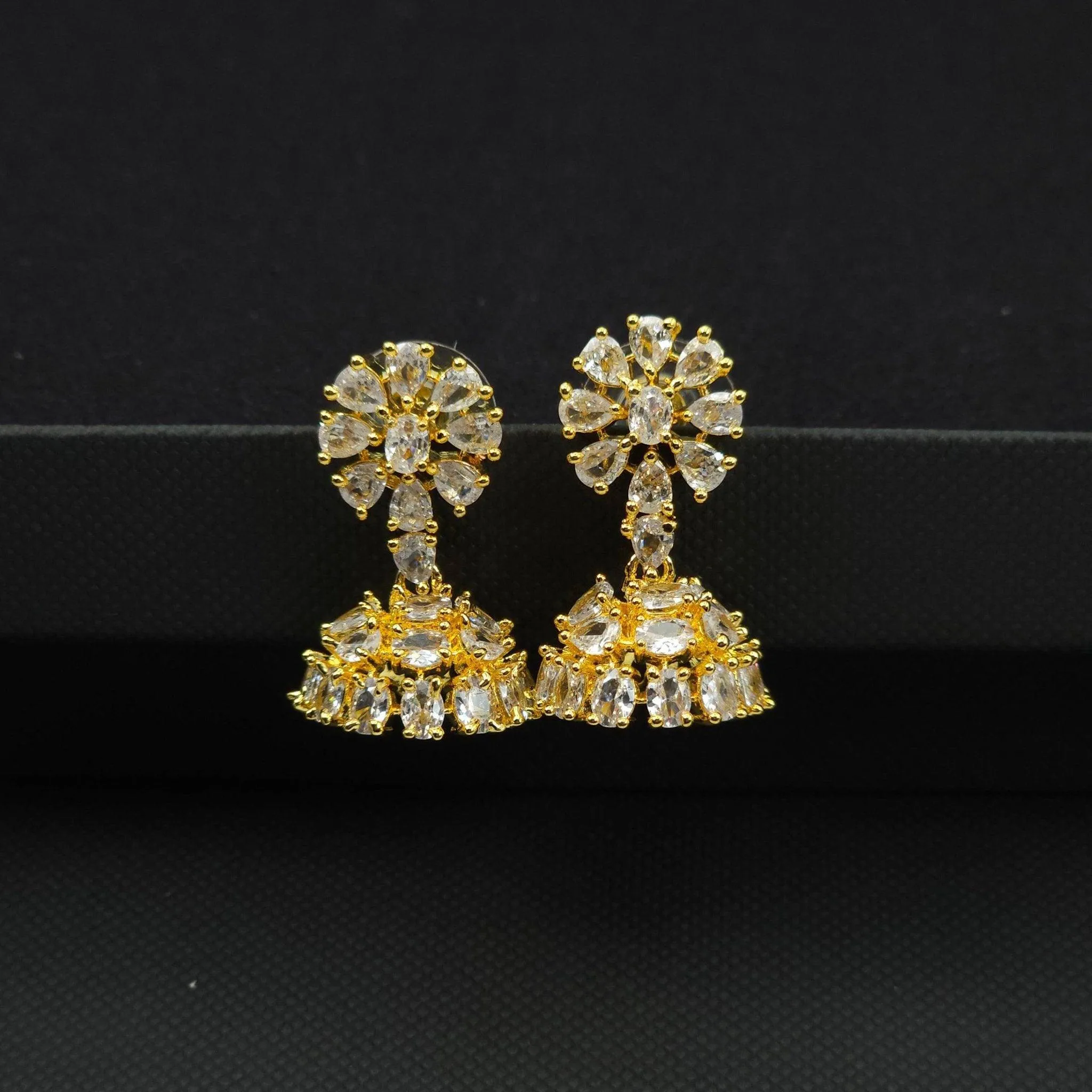 Priya-  Small Jhumki Earrings - Available in Three Colours