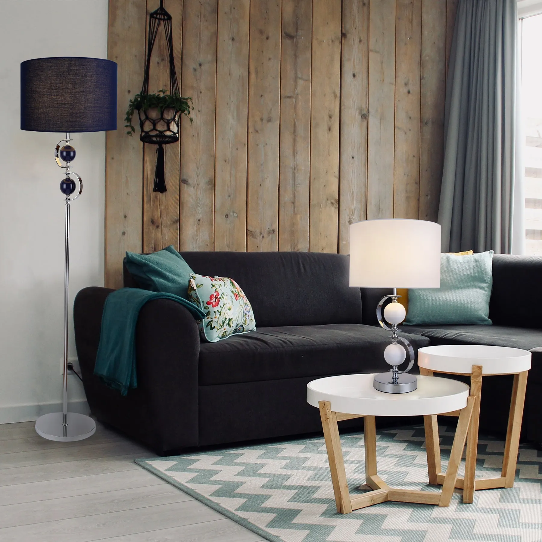 Rialto White Modern Elegant Table Lamp
