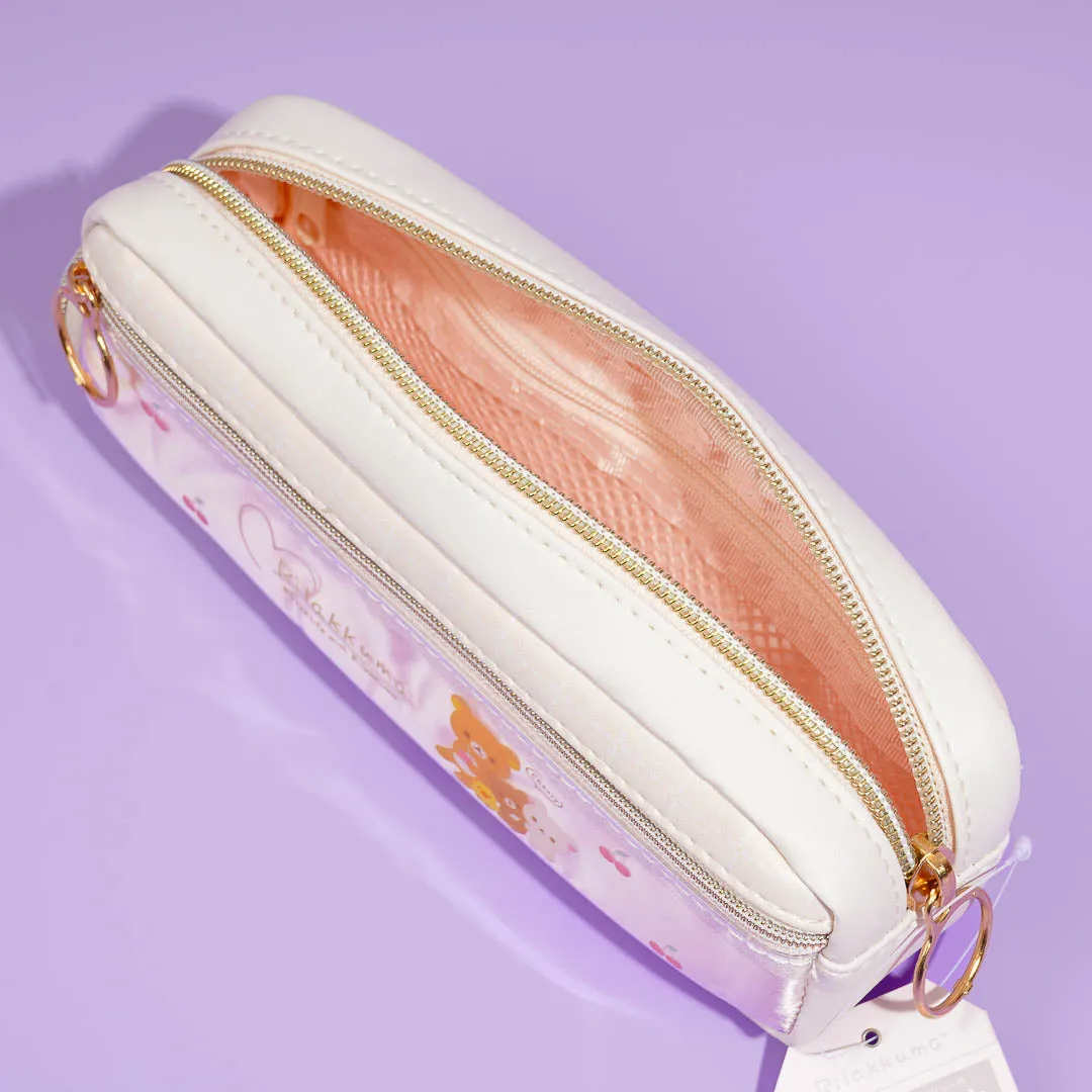 Rilakkuma Cherry Leather Pencil Case