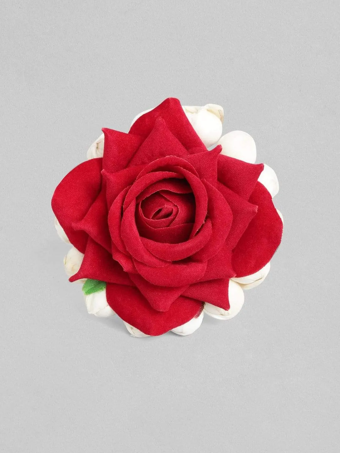 Rubans Faux Rose Festive Hair Pin