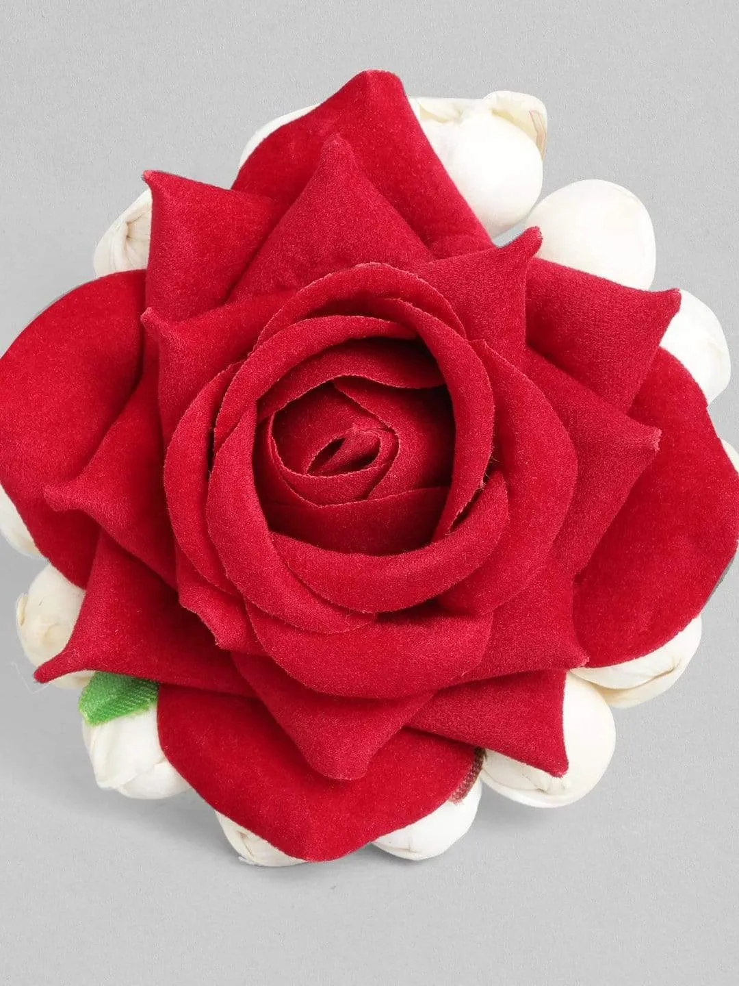 Rubans Faux Rose Festive Hair Pin