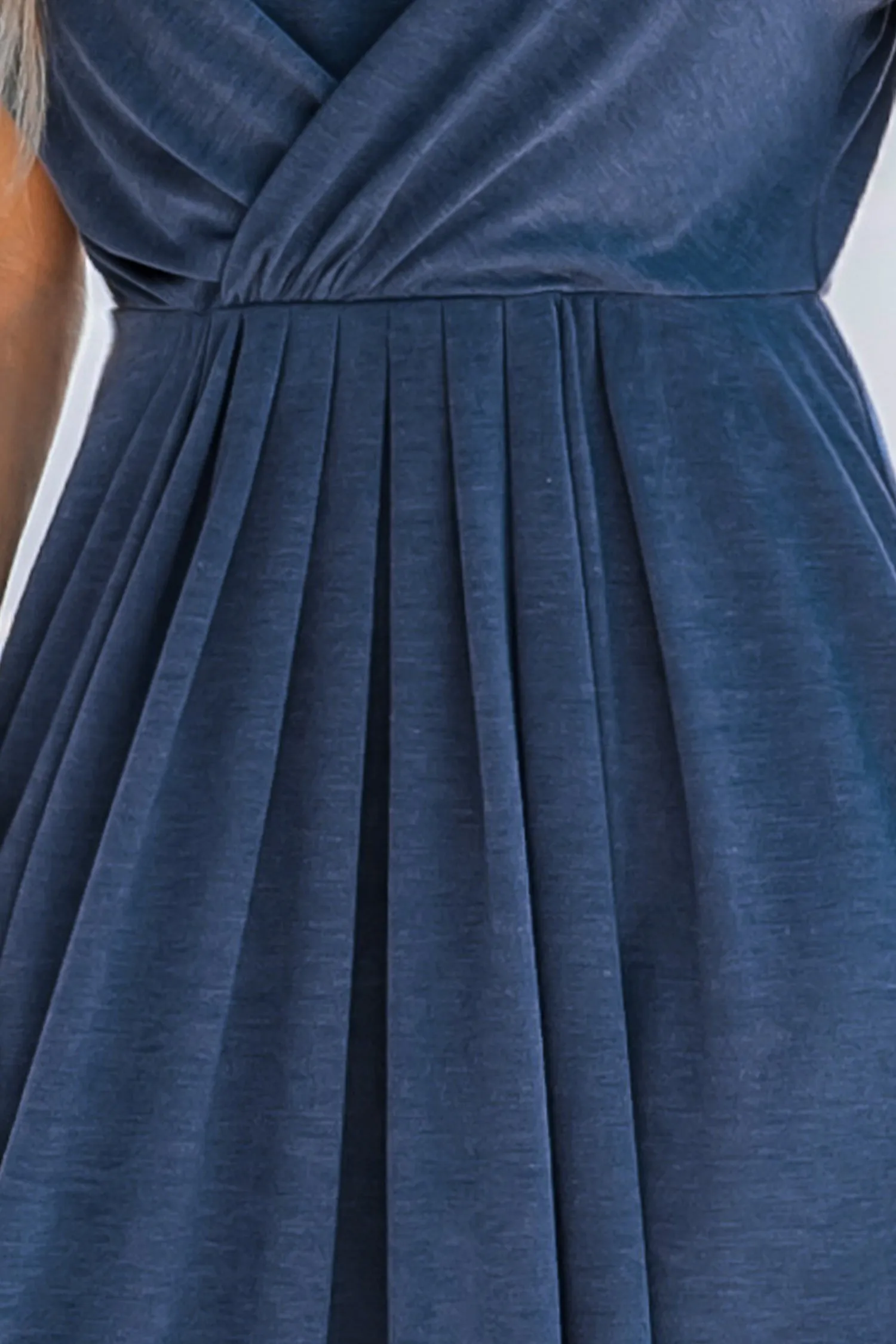 Ruched Wrapped Maxi Dress