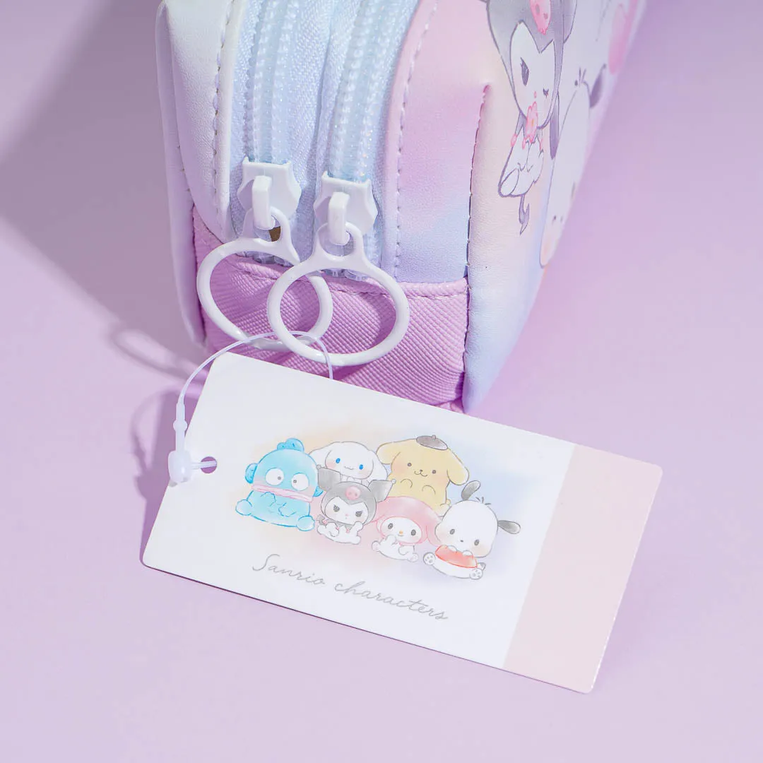 Sanrio Characters Flowery Hangout Pencil Case