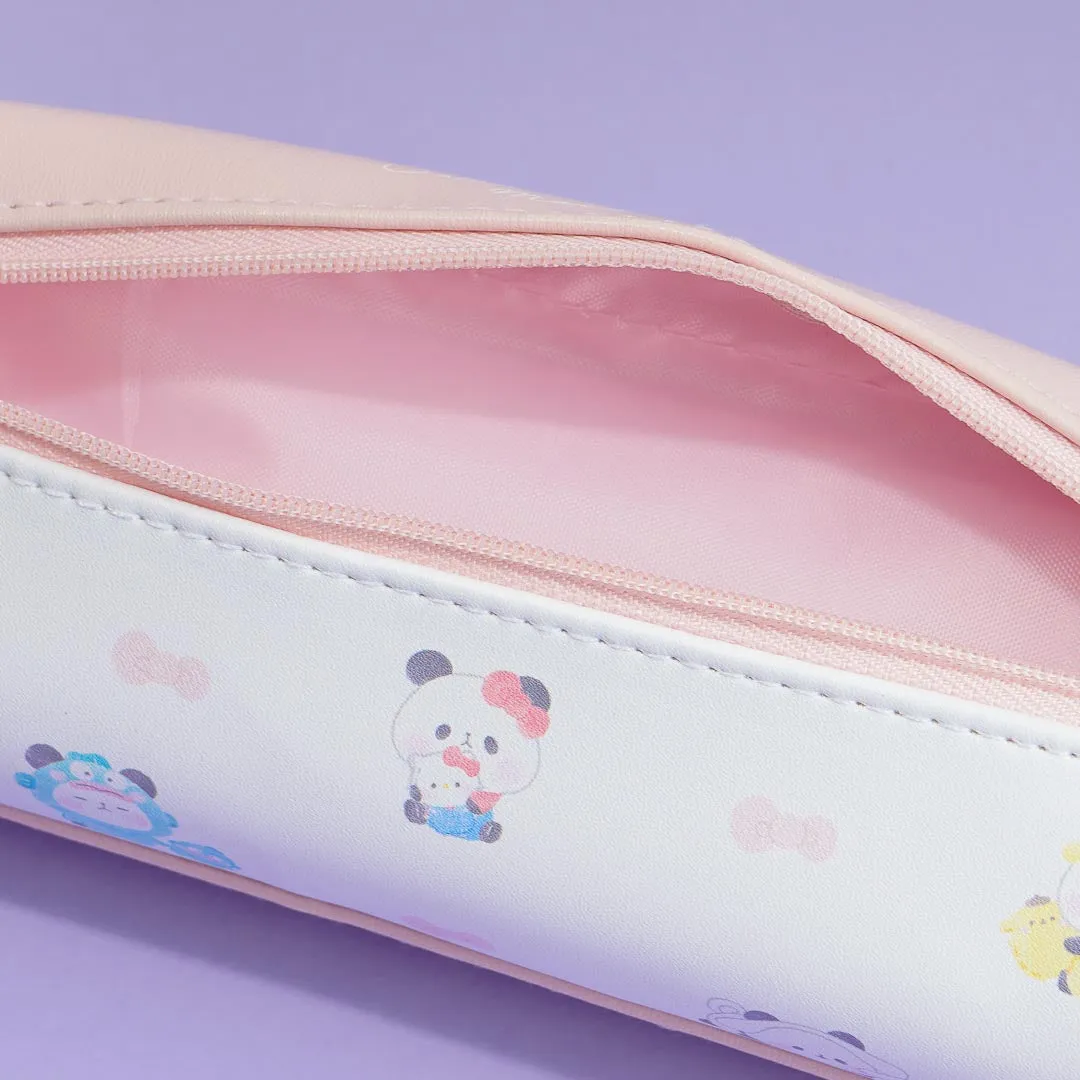 Sanrio x Mochi Mochi Panda Double-Sided Pen Case