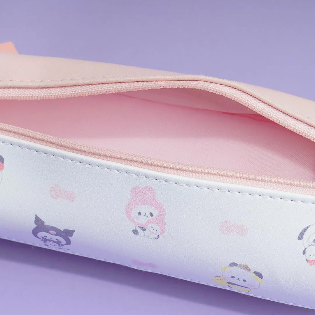 Sanrio x Mochi Mochi Panda Double-Sided Pen Case