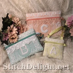 SDS1506 ITH Quilted Zipper Bags 2