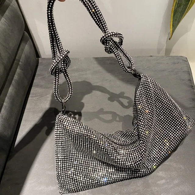 Shiny Crystal Handbag