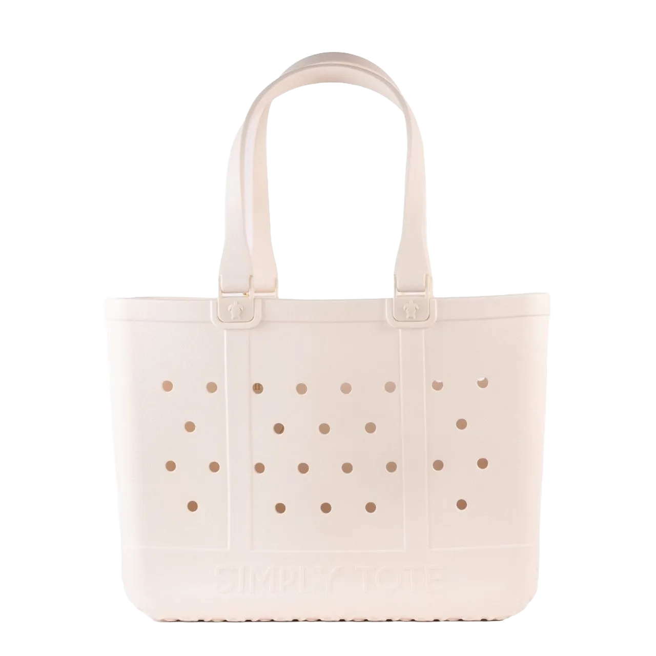 Simply Southern Ladies Shell White Beach & Pool Tote Bag 0125-SIMPLYTOTE-SHELL