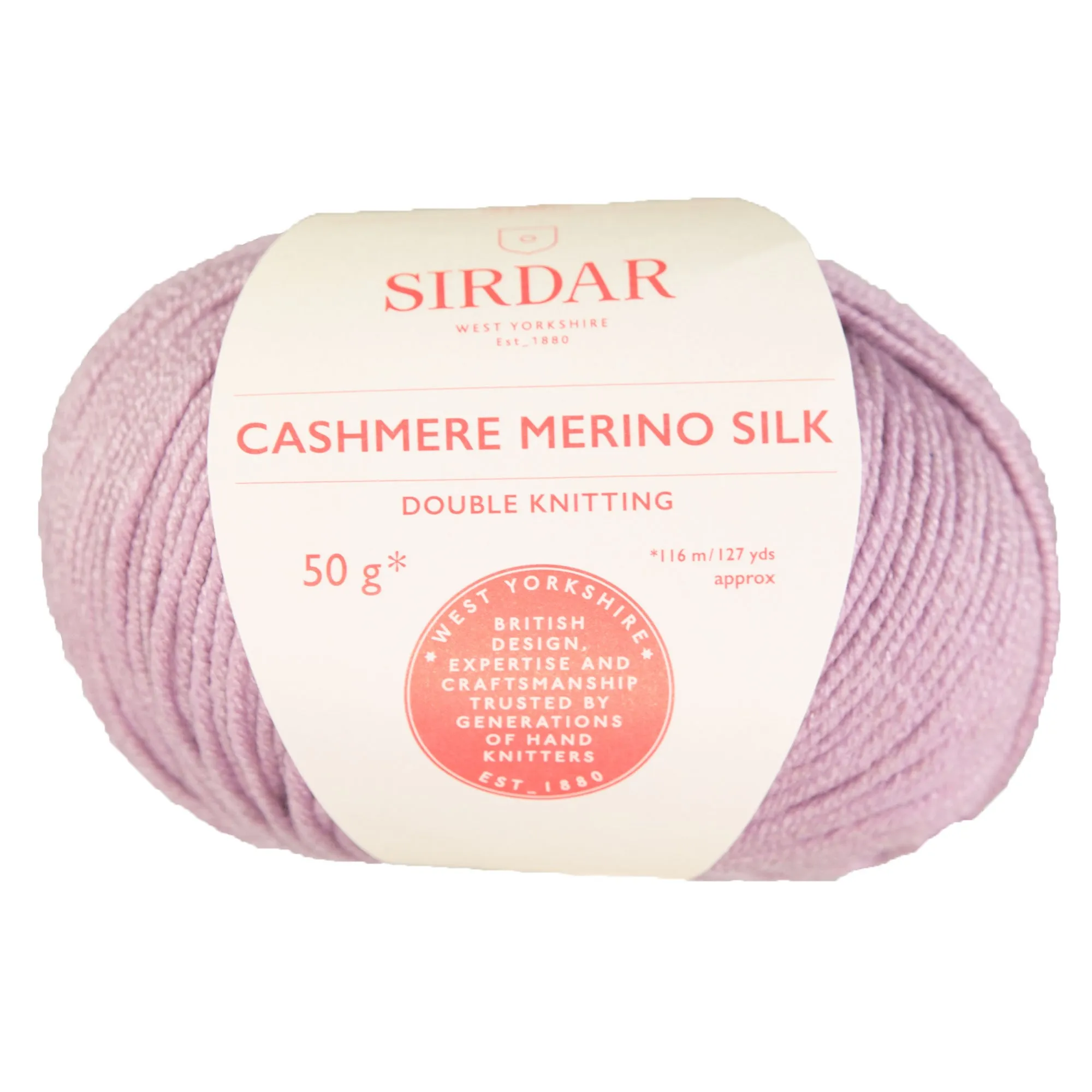 Sirdar Cashmere Merino Silk DK Yarn - 410 Lilac Blossom