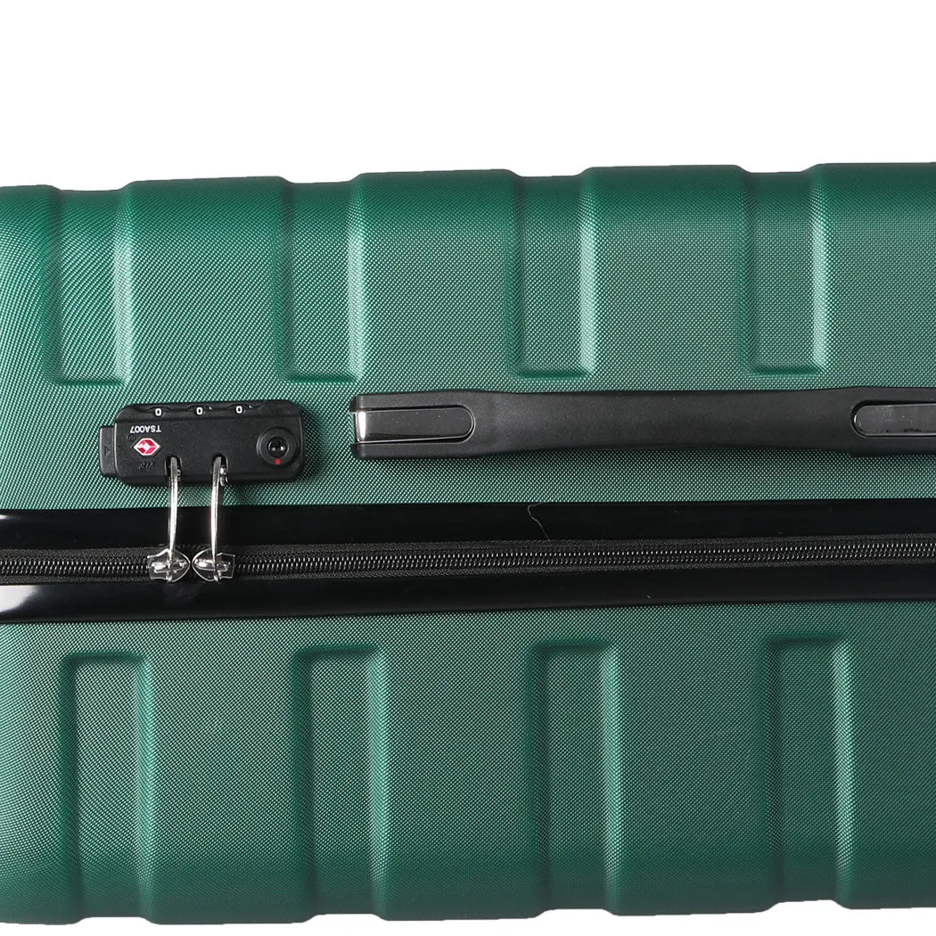Slimbridge 24" Luggage Case Suitcase Green 24 inch