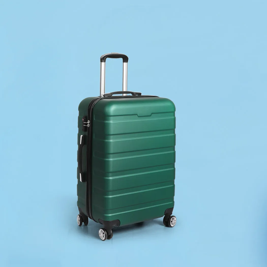 Slimbridge 24" Luggage Case Suitcase Green 24 inch