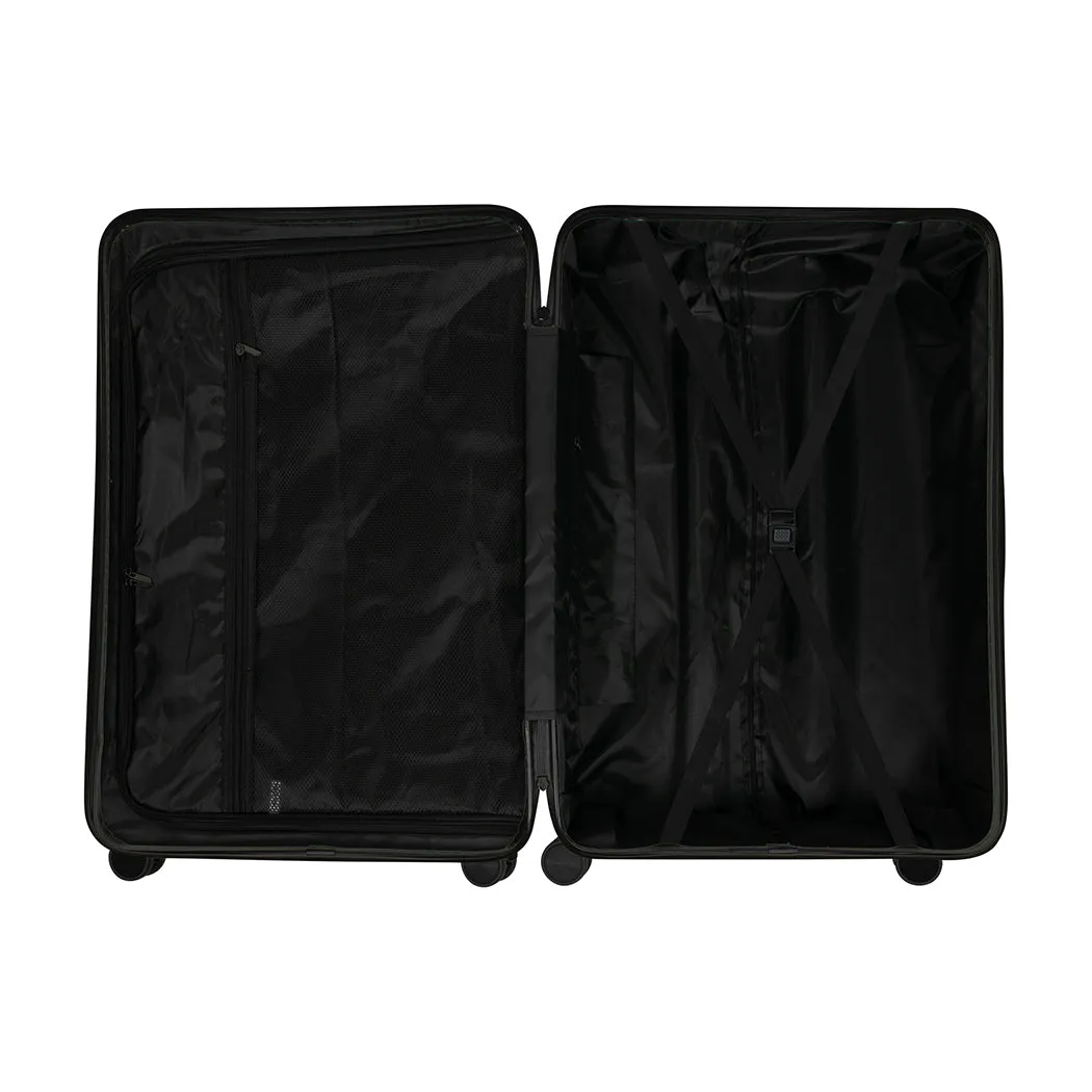 Slimbridge Luggage Suitcase Trolley Black 3pc 20" 24" 28"